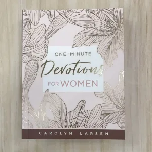 Beige Softcover One-minute Devotions for Women