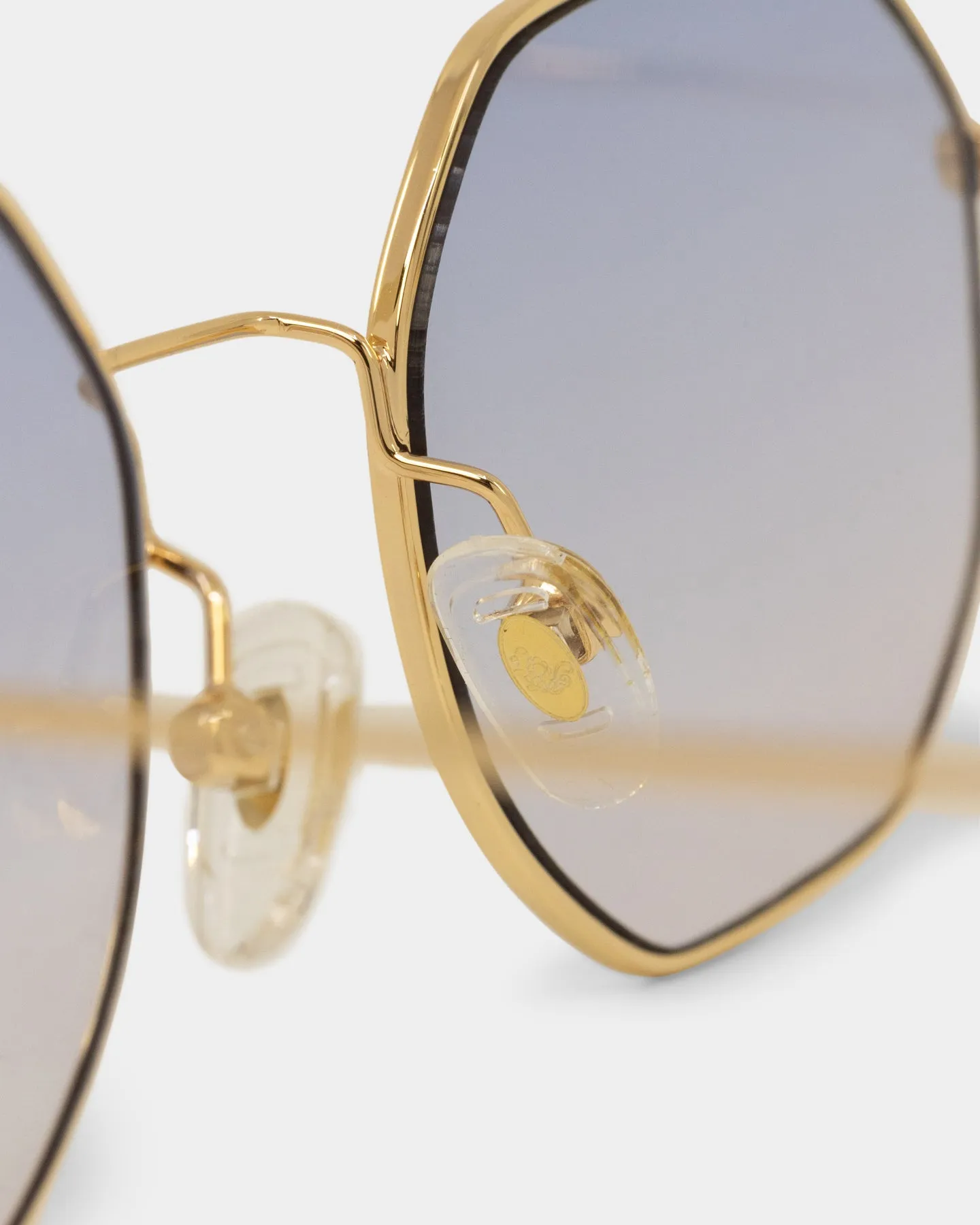 Belvoir & Co Elton II Sunglasses Blue/Gold