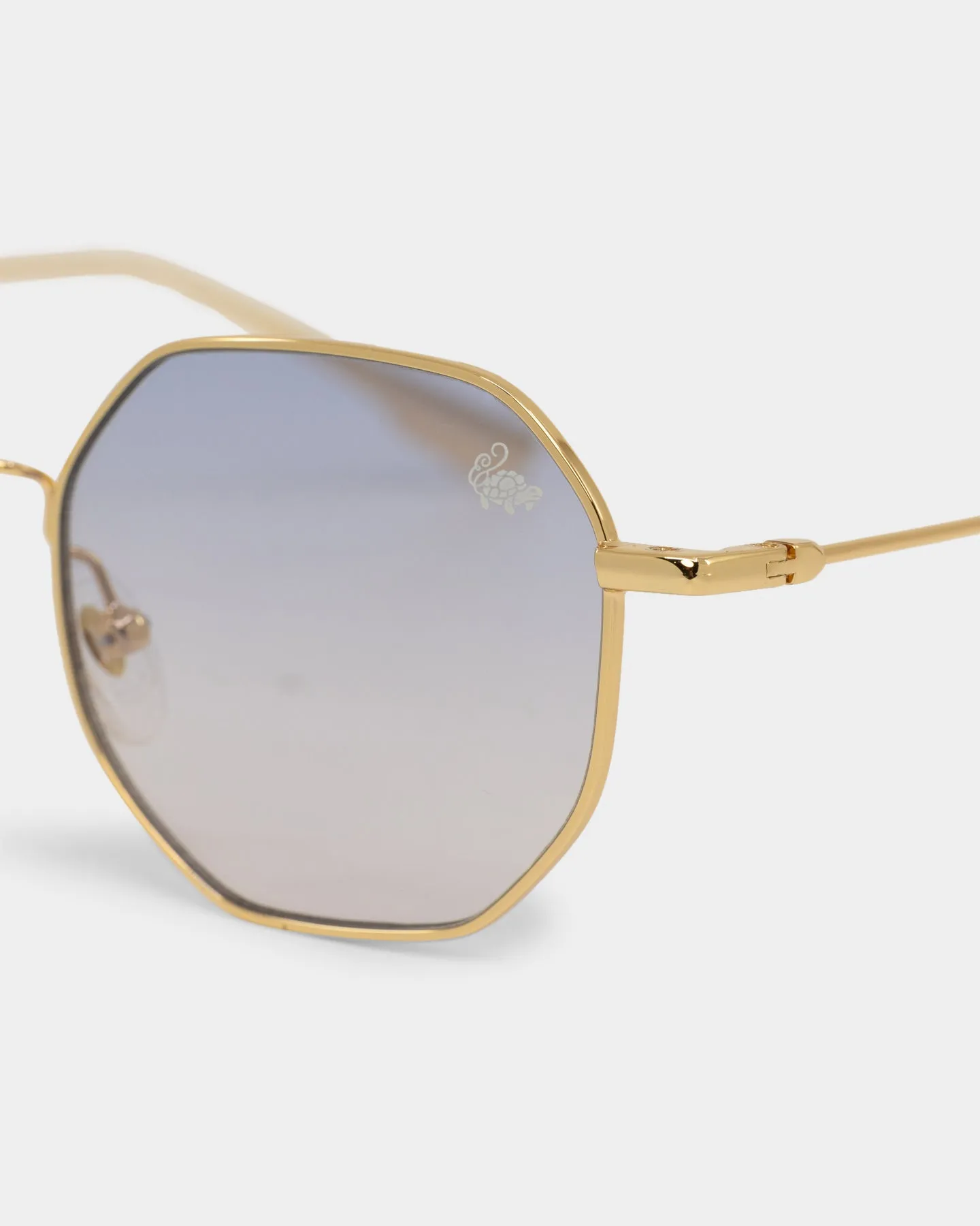 Belvoir & Co Elton II Sunglasses Blue/Gold
