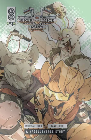 BIKER MICE FROM MARS (2025) #1 COVER E KARL KERSCHL FOIL VARIANT