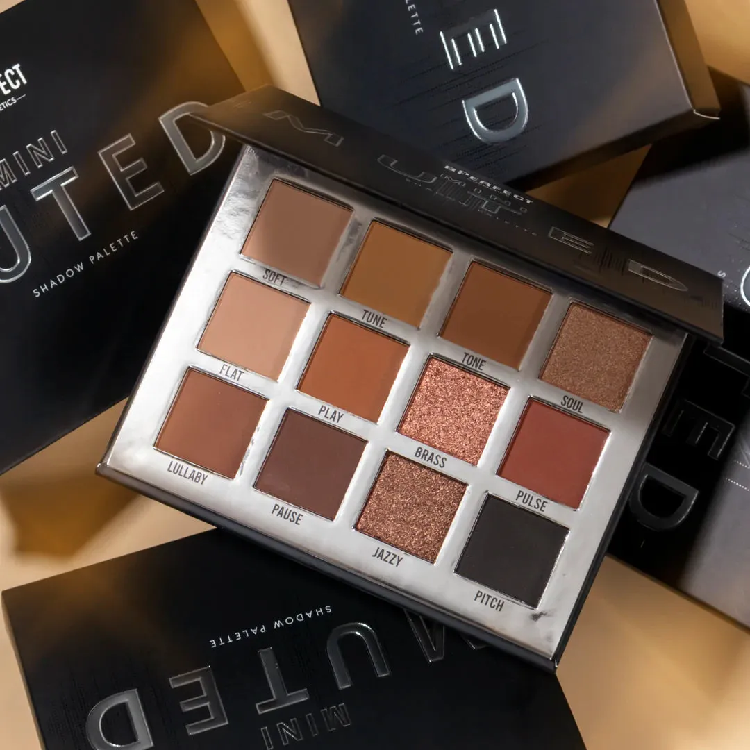 Bperfect Mini Muted Eyeshadow Palette