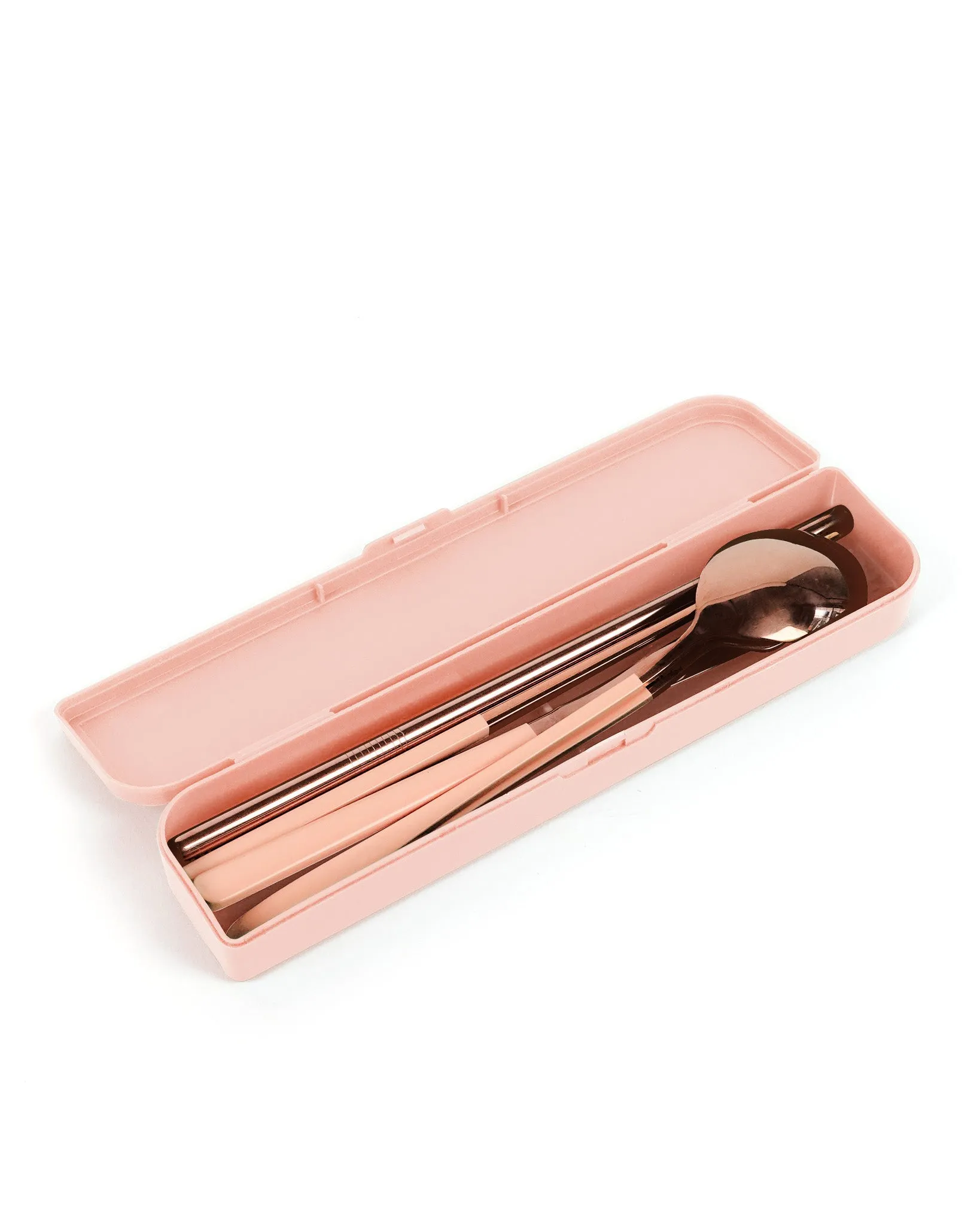 Cutlery Kit - Rose Gold with Blush Handle