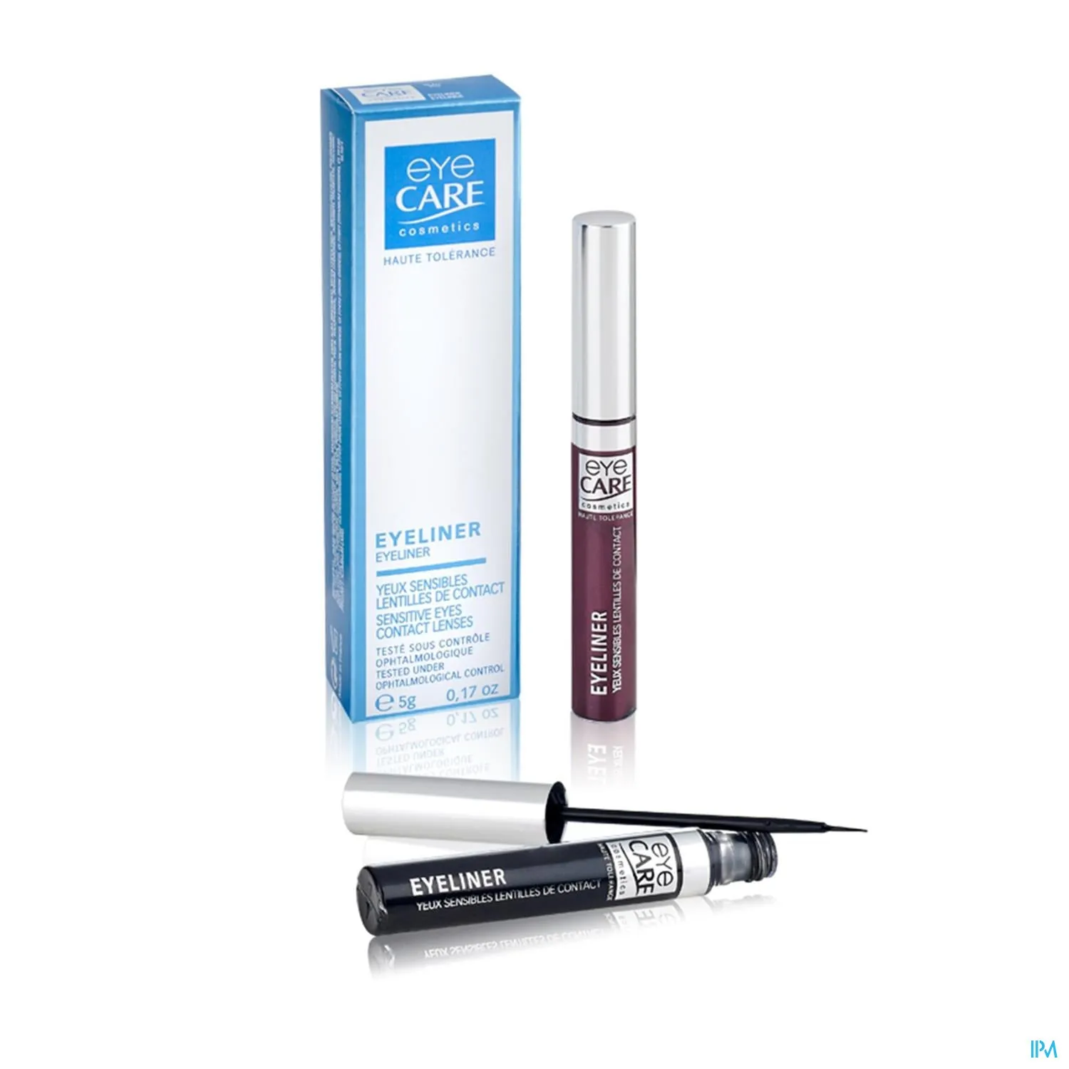 Eye Care Eyeliner 301 Zwart - Intens Zwarte Waterproof Vloeibare Eyeliner voor Gevoelige Ogen