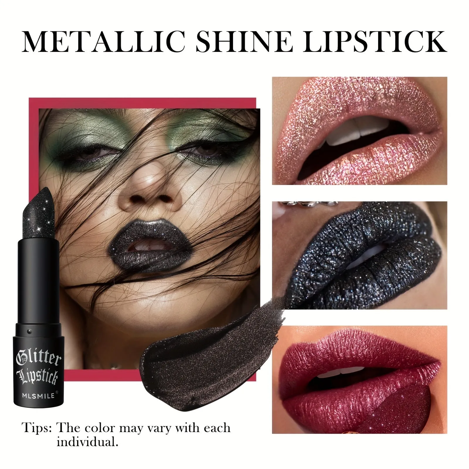 MLSMILE Glitter Lipstick Set