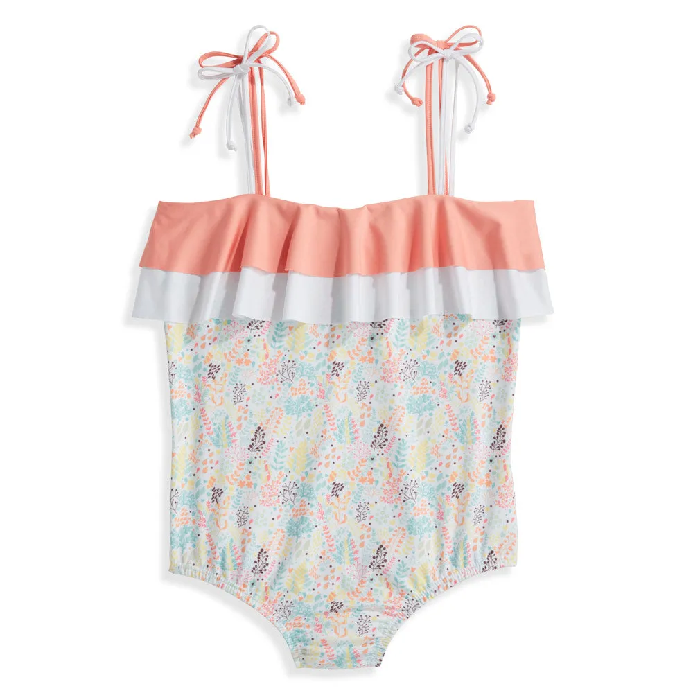 Printed Newport Bathing Suit -- Seychelles