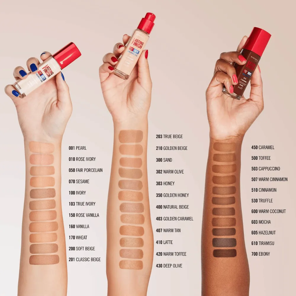 Rimmel London Lasting Finish 35 Hour Foundation - 303: Honey