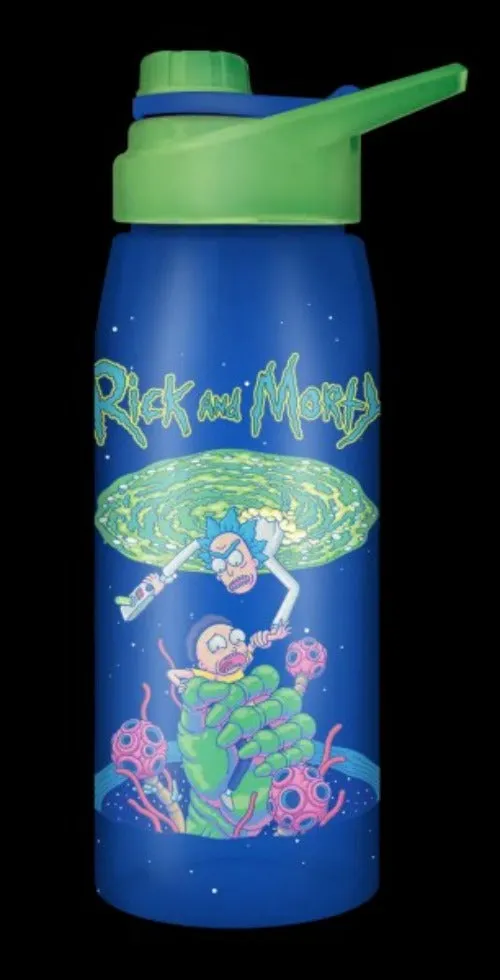 Water Bottle - Rick Morty 28 Oz