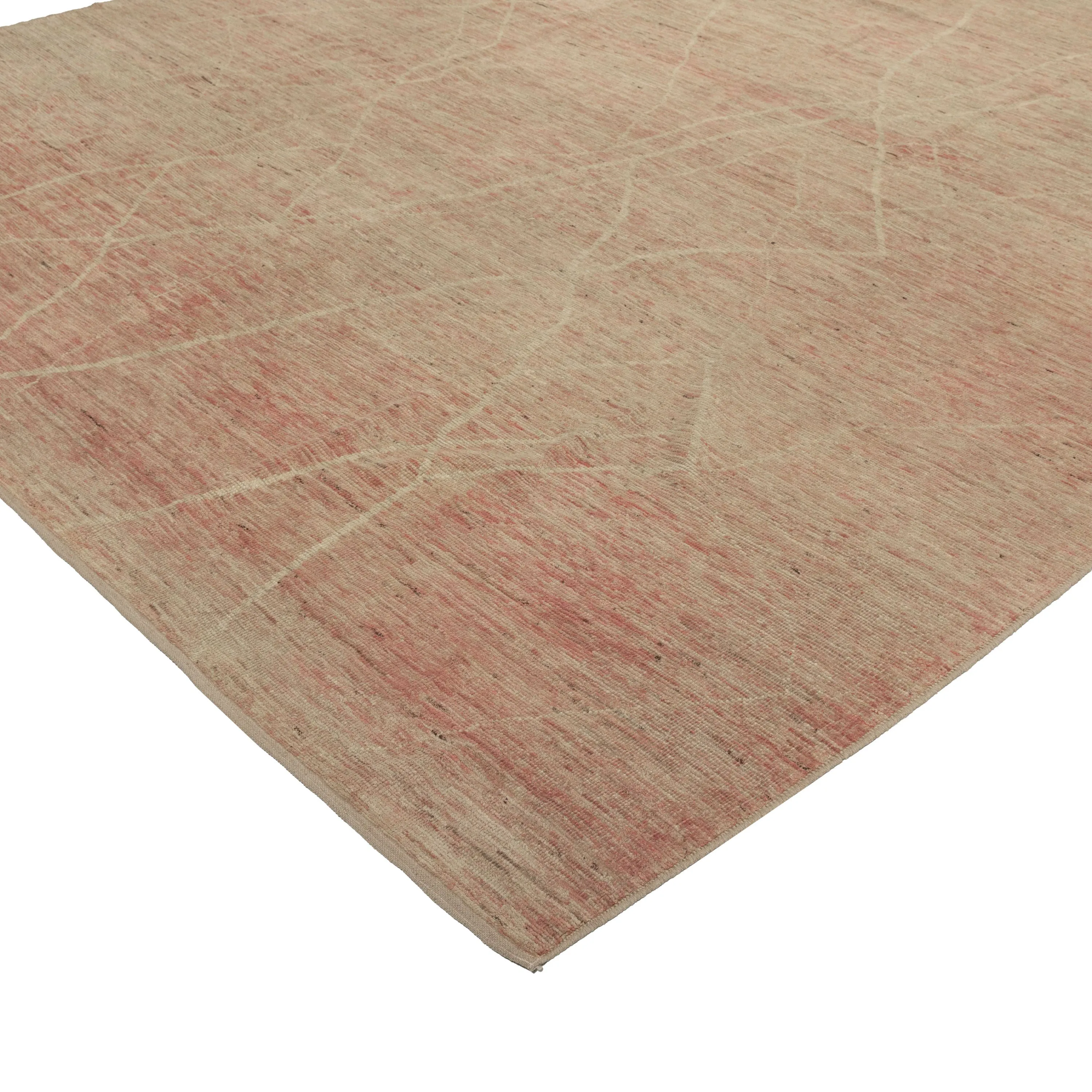 Zameen Patterned Modern Wool Rug - 9'3" x 12'3"