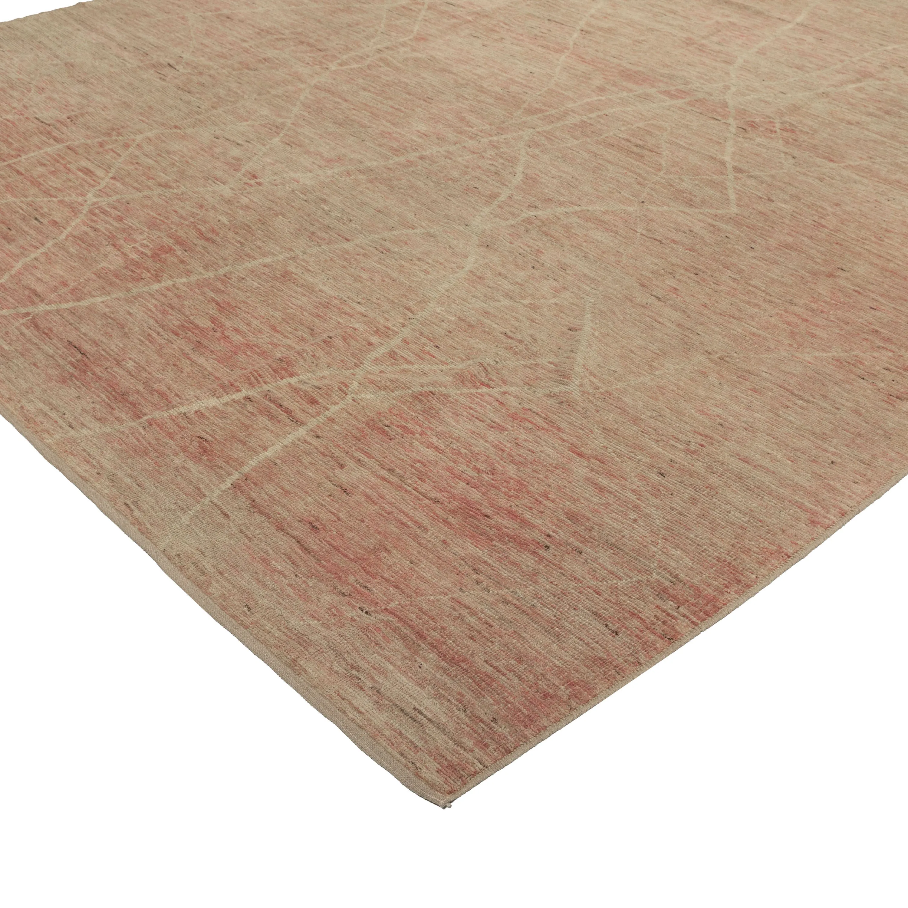 Zameen Patterned Modern Wool Rug - 9'3" x 12'3"